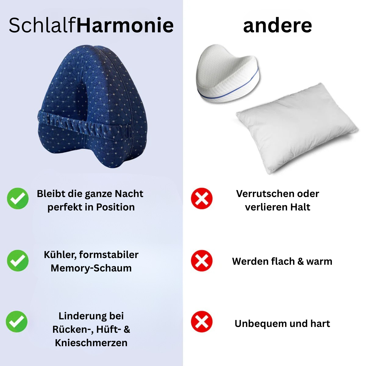 SchlafHarmonie Kissen ✨